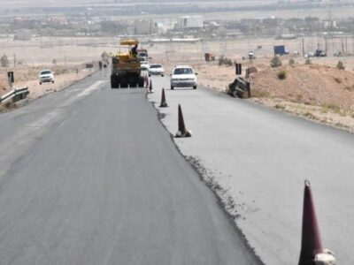 پیشرفت ۶۱ درصدی روکش آسفالت کمربندی سمنان