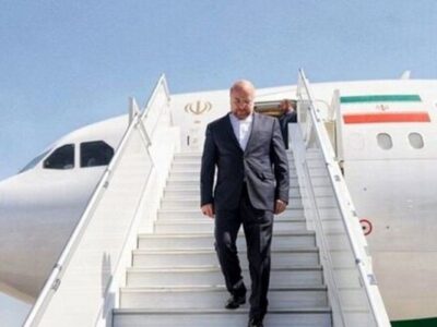 ورود رئیس مجلس به کراچی