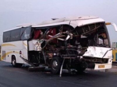 خواب‌آلودگی، علت تصادف اتوبوس و تریلی در میامی