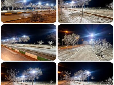 پایان مشکلات روشنایی در پارک ۹ دی میامی