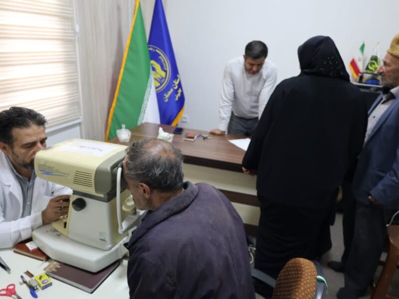 ارائه ۵۰۰ خدمت رایگان چشم‌پزشکی در کالپوش میامی