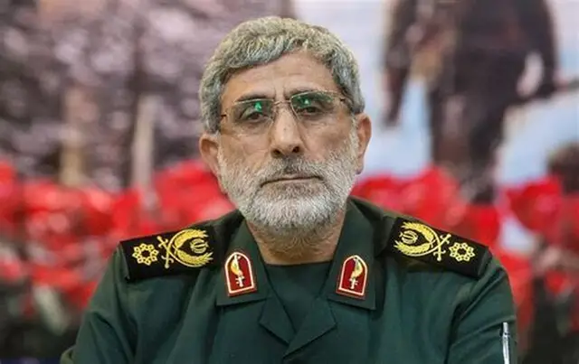 هشدار قاآنی به صهیونیست‌ها؛ باید سراسر لبنان را ترک کنید