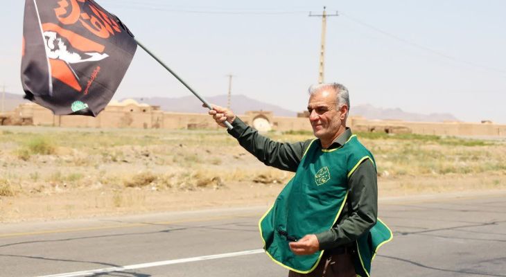 موکب شهرداری میامی در خدمت زائران تشییع