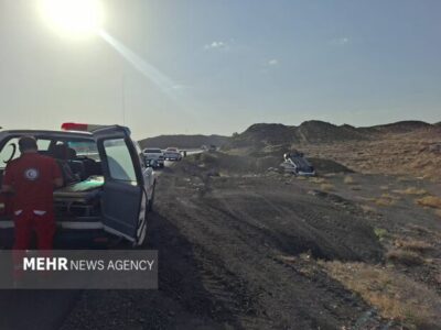 امدادرسانی به ۳ حادثه رانندگی در استان سمنان؛ ۱۴ نفر مصدوم شدند