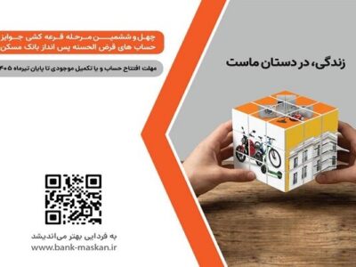 شمارش معکوس تا پایان مهلت شرکت در قرعه‌کشی بانک مسکن