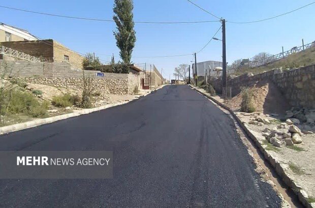 توسعه زیرساخت‌های روستایی در شاهرود؛ ۱۵۰هزار مترمربع معابر آسفالت شد