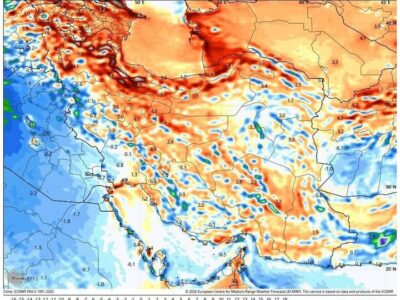 هشدار وقوع بارش‌های سیل‌آسا در ۴ استان؛ افزایش دمای کردستان تا ۴۷ درجه