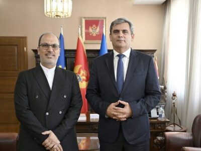سفیر ایران با وزیر خارجه مونته‌نگرو دیدار و گفتگو کرد