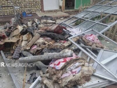 انفجار مهیب گاز در مُجن؛ یک زن دچار سوختگی شدید شد