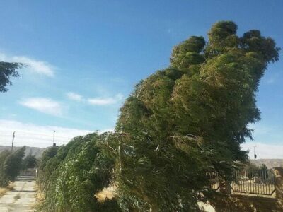 تداوم بارش‌ها و وزش باد شدید در نوار شمالی کشور